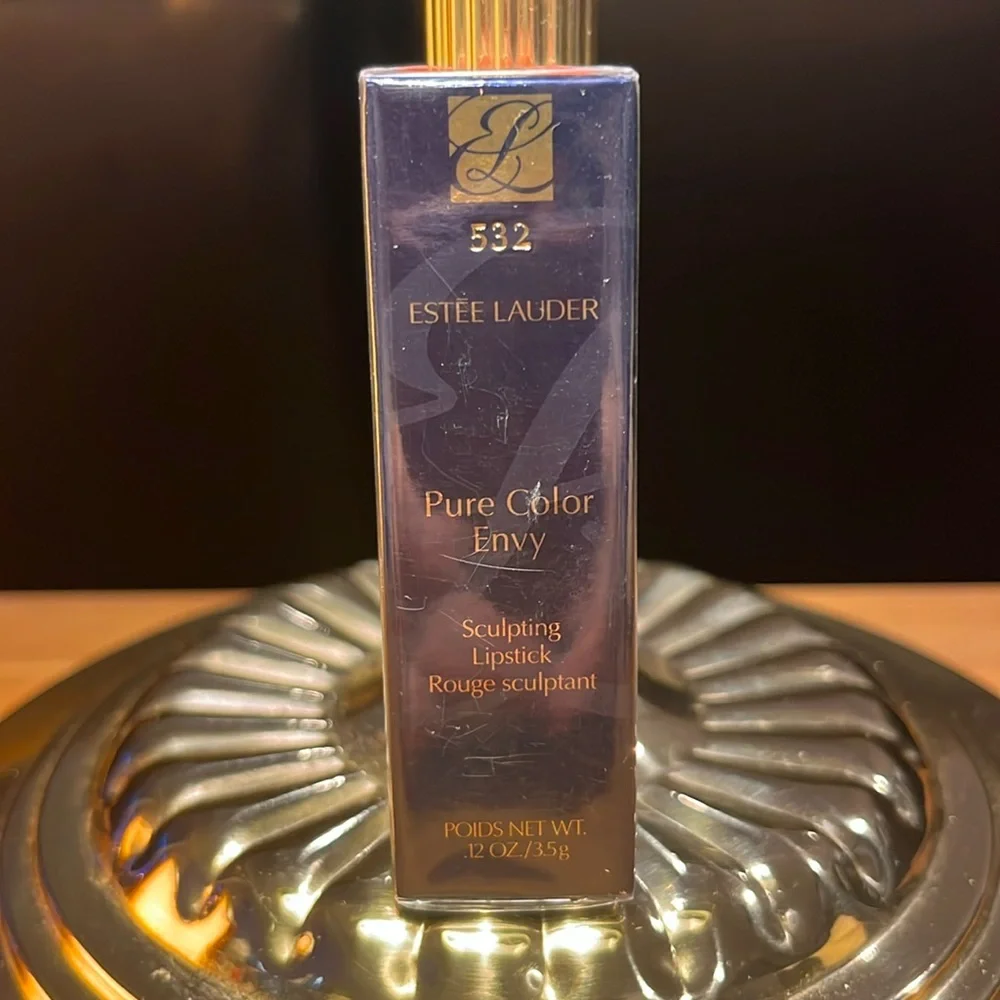 Estée Lauder Pure Color Envy “Burn It” • High‑Impact Sculpting Lipstick NWT